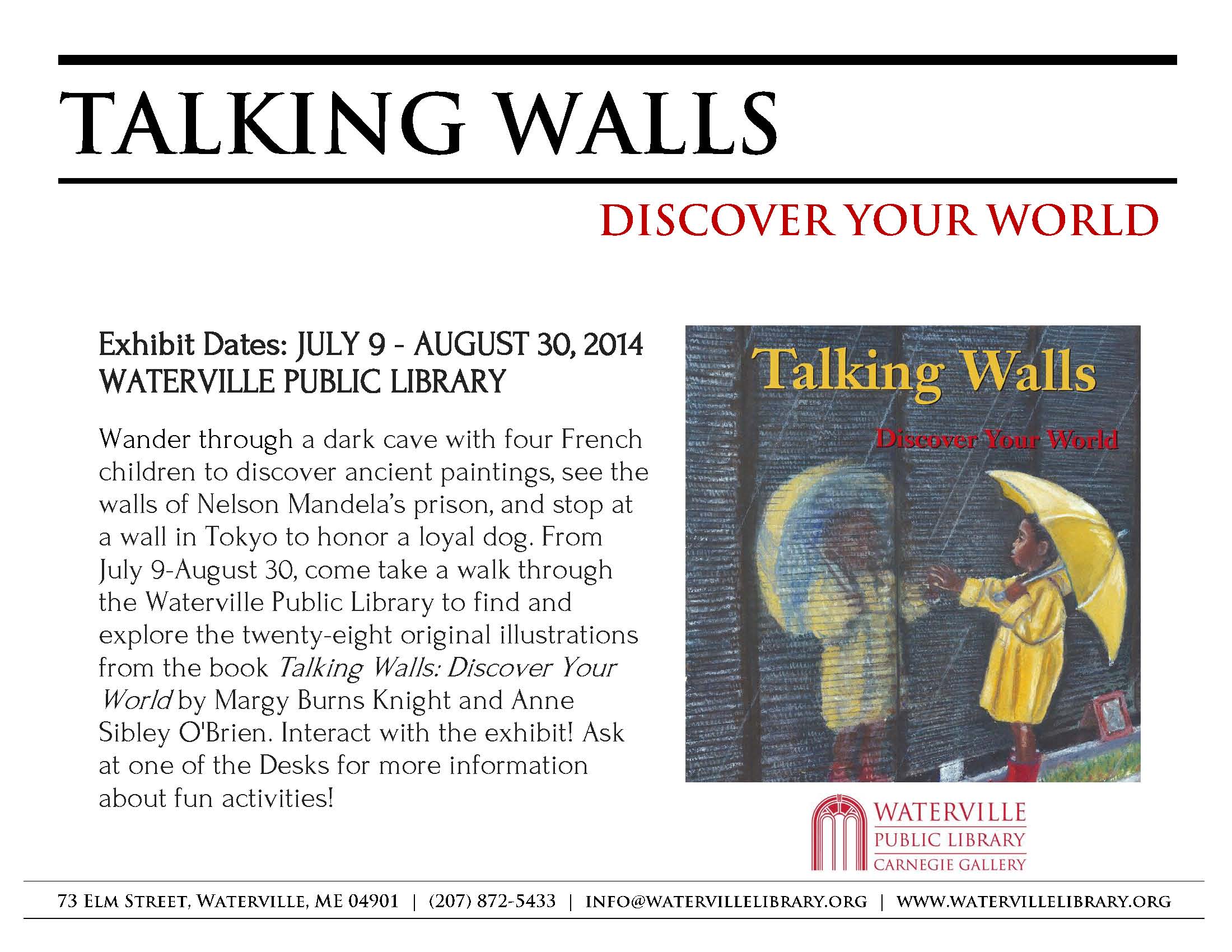 Talking Walls Flyer
