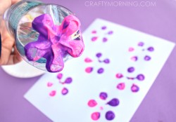 Crafternoons - Recycled Bottle Print Flowers!