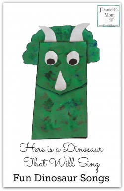 Crafternoons - Paper Bag Dino Puppets!!