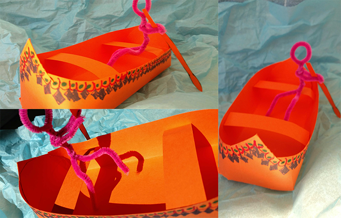 Virtual Crafternoons - Paper Boat Craft