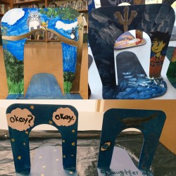 Bookend Painting